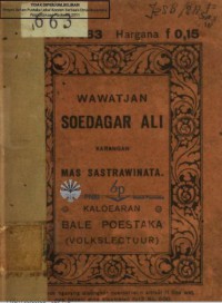 Wawatjan Soedagar Ali