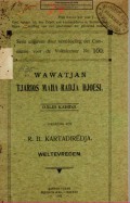 Wawatjan Tjarios Maha Radja Djoesi